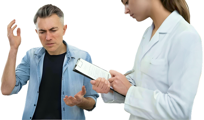 Клинический случай: психоэмоциональные трудности у пациента с инфекционными камнями почек